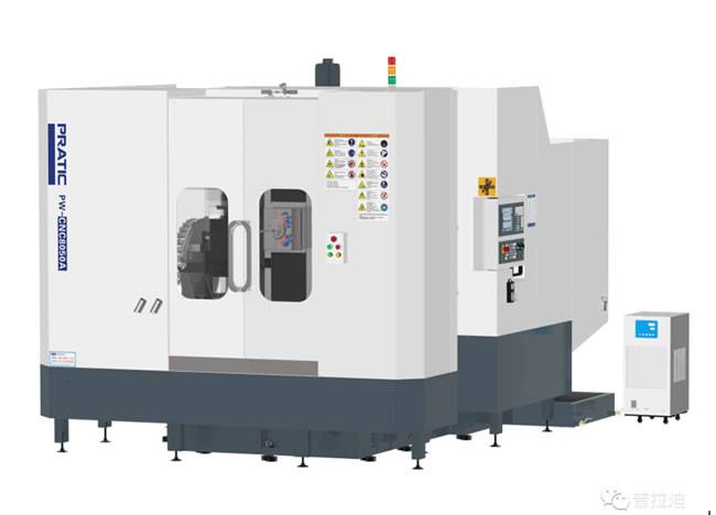 双工位卧式五轴加工中心
