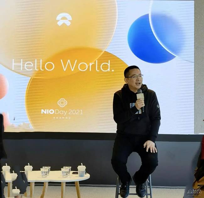 未蔚来联合创始人、总裁 秦力洪