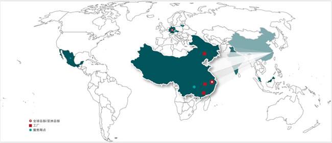 儒拉玛特全球分布