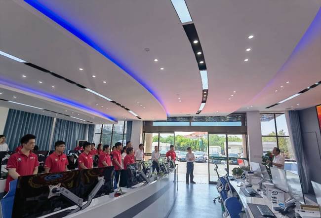 龙蟠科技智慧运营大厅 龙蟠科技智慧运营大厅