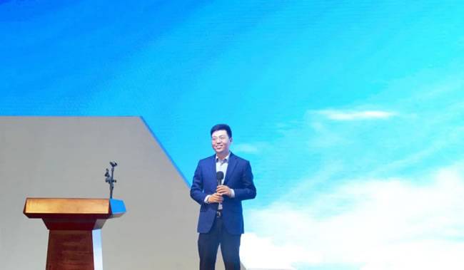 特来电总裁郭永光现场致辞