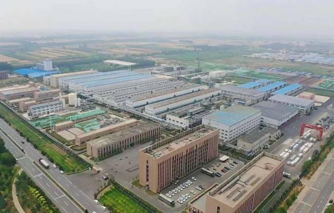 ▲中船派瑞特气公司肥乡特种气体生产基地