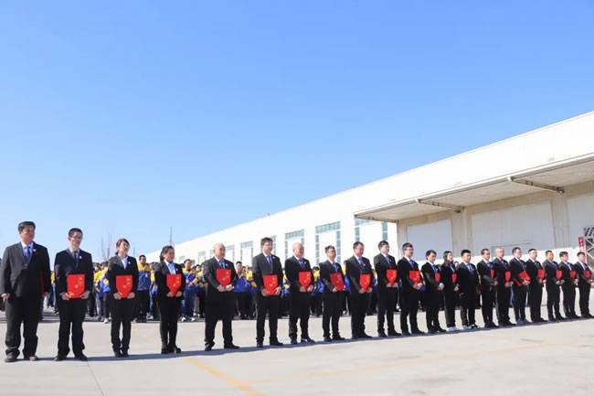 天津公司授聘仪式现场