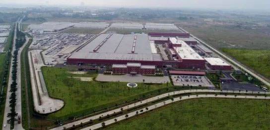 ▲ 印尼五菱工厂俯视图