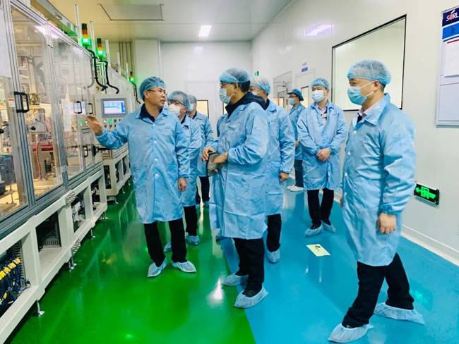 参观瑞立海制造基地 参观瑞立海制造基地