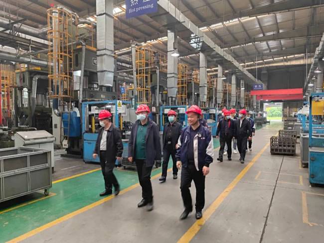 参观杭州杭城摩擦材料有限公司 参观杭州杭城摩擦材料有限公司