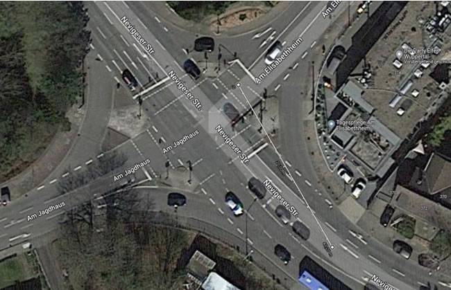 Wuppertal城市道路口