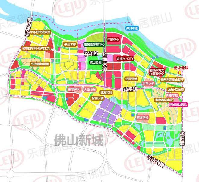 地块片区规划图