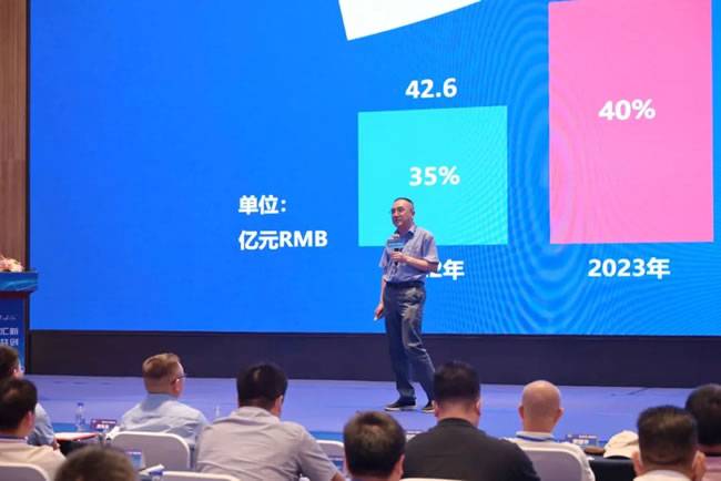 ▲理士国际CEO吴扣月先生 ▲理士国际CEO吴扣月先生