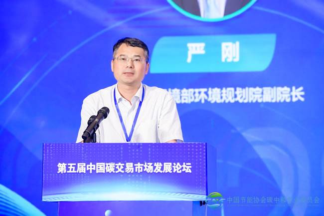 生态环境部环境规划院副院长 严 刚