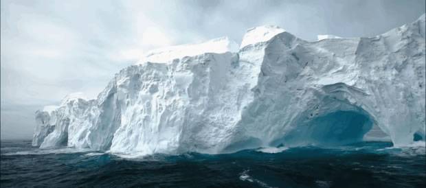 △纯净剔透的冰川